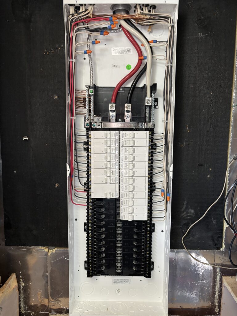 200 amp panel upgrade by licensed electrician South Portland ME